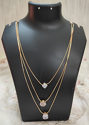 3 layer gold chain