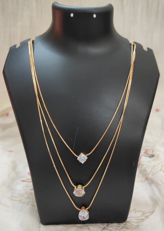 3 layer gold chain