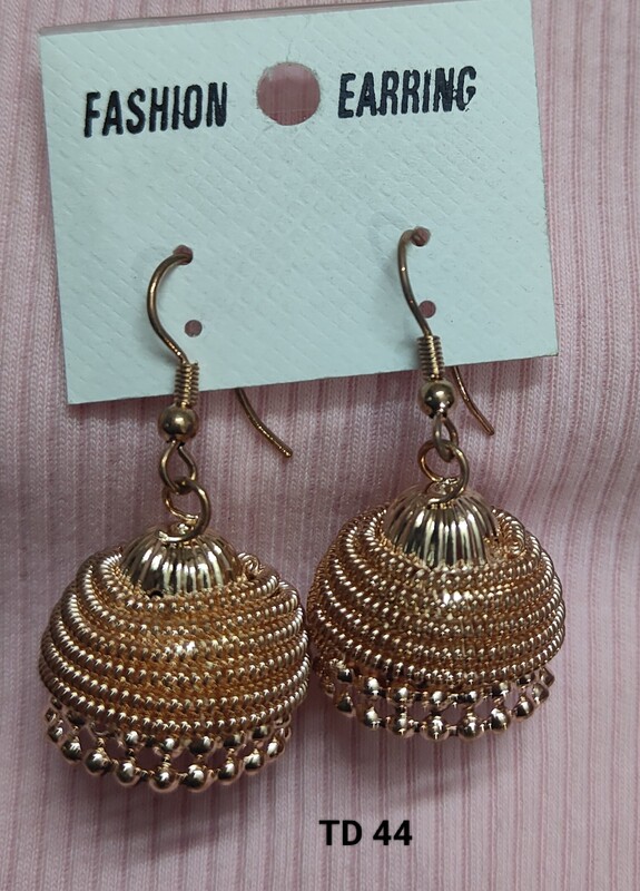 Gold Spring Jhumka Gold Spring Jhumka