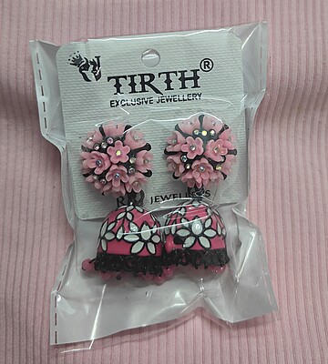 Flower Shape Jhumka