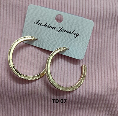 Gold Plating Half Hoop Earrings | | Gift for Women and Girls