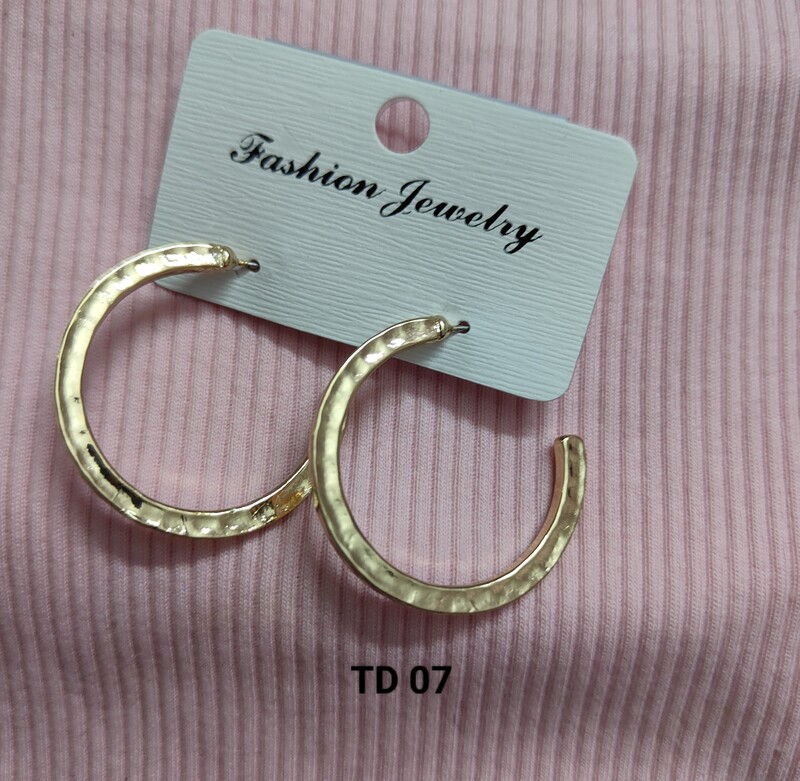Gold Plating Half Hoop Earrings | | Gift for Women and Girls Gold Plating Half Hoop Earrings | | Gift for Women and Girls