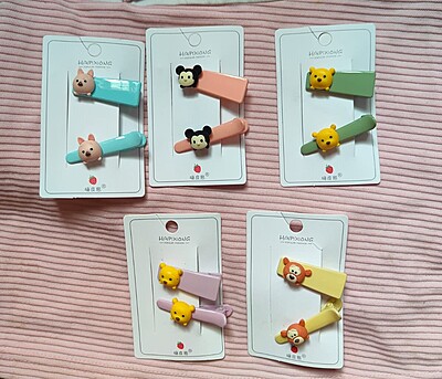 Cartoon Hair Clips for Kids and Girls