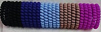 Z Telephone Wire Hairband Style Spiral Ponytail Elastic Tie Rubber Bands Accessories for Girls and Women Hair Ring Flexible Phone Cord Bands Random Colour (Pack of 2) Z Telephone Wire Hairband Style Spiral Ponytail Elastic Tie Rubber Bands Accessories for Girls and Women Hair Ring Flexible Phone Cord Bands Random Colour (Pack of 2)