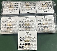 Fashion 10 Pairs Combo Latest Stylish Design Metal Earrings for Women Fashion 10 Pairs Combo Latest Stylish Design Metal Earrings for Women
