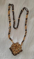 Black Beads Long Chain Black Beads Long Chain