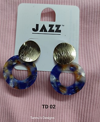 Blue Resin Fashion/Stylish Earring For Women | Trendy and Elegant Earring