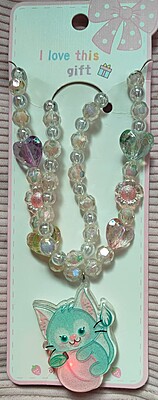 Cute Kitten LED Pendant and Beads Chain