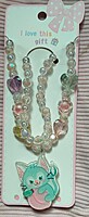 Cute Kitten LED Pendant and Beads Chain Cute Kitten LED Pendant and Beads Chain