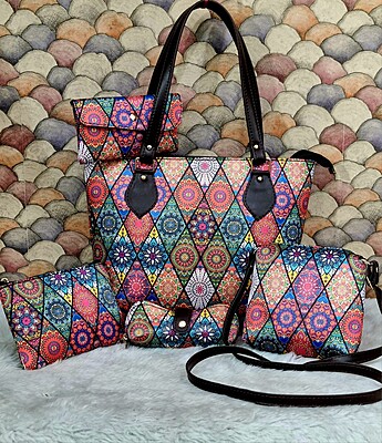 Ladies Traditional Cotton 5pcs Combo