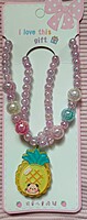 LED Light pineappple pendant chain for kids LED Light pineappple pendant chain for kids