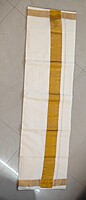 Plain Kerala Cotton saree