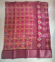 COTTON SAREE ZARI BORDER WITH BLOUSE - RED COTTON SAREE ZARI BORDER WITH BLOUSE - RED