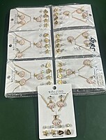 sea shell necklace and earrings for trendy small girls sea shell necklace and earrings for trendy small girls